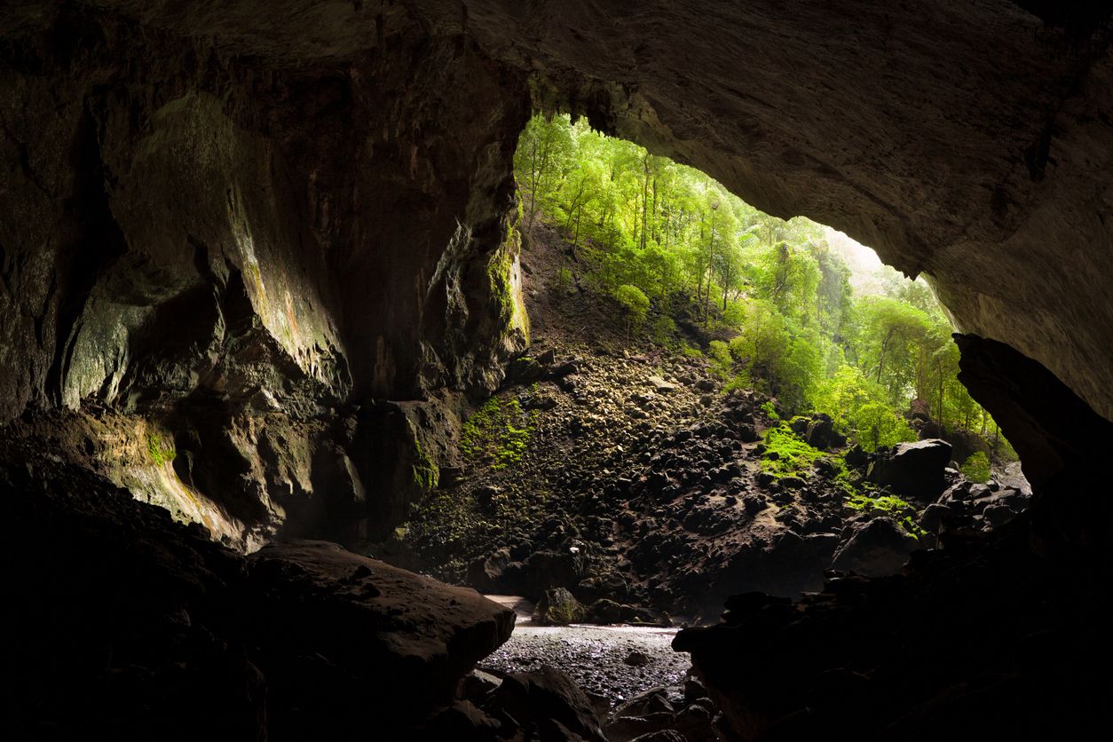 Entrada cuevas de Mulu