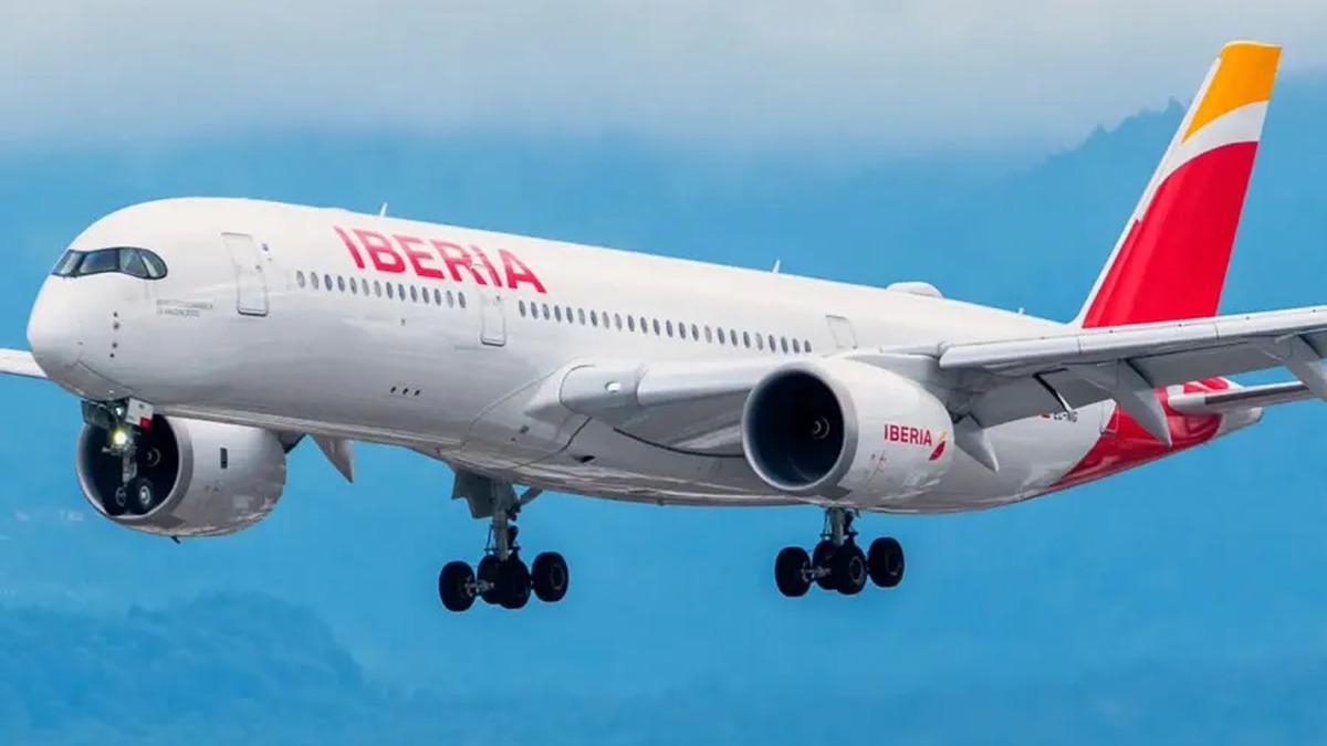 Avión de Iberia