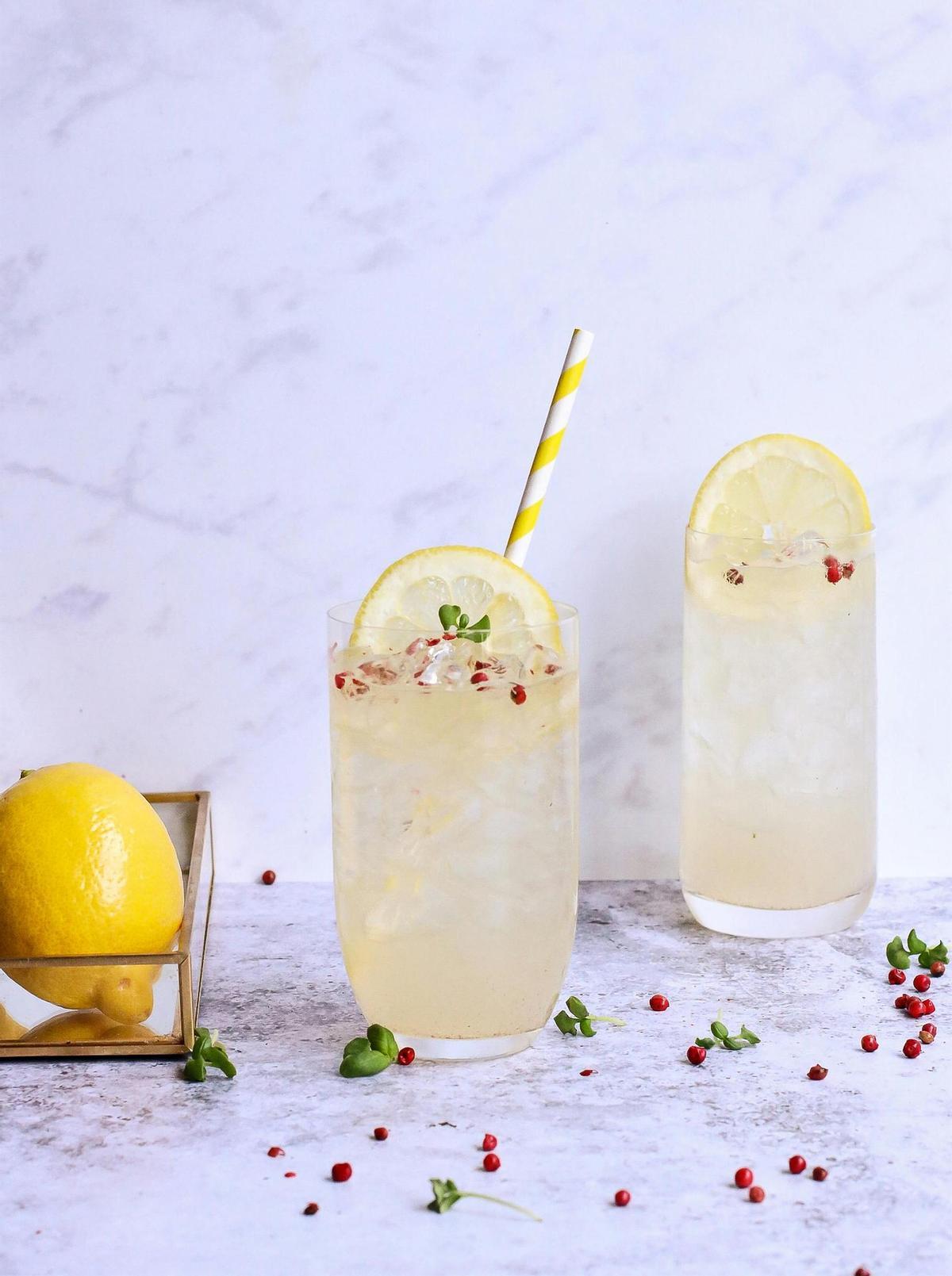 La limonada es una bebida refrescante