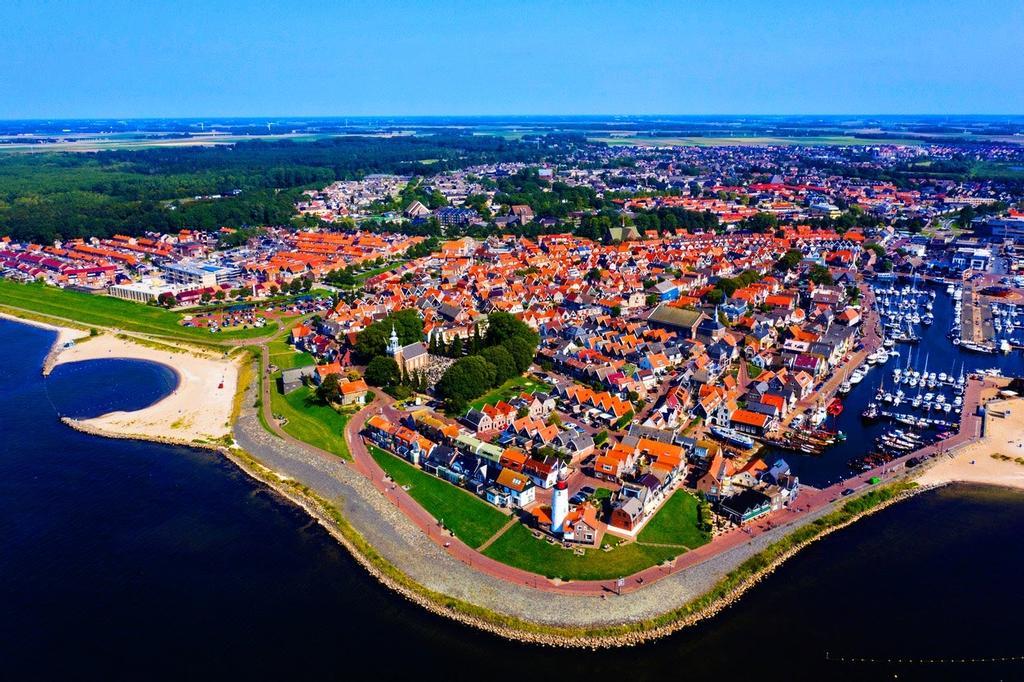 Zonas urbanas de la isla de Flevopolder.