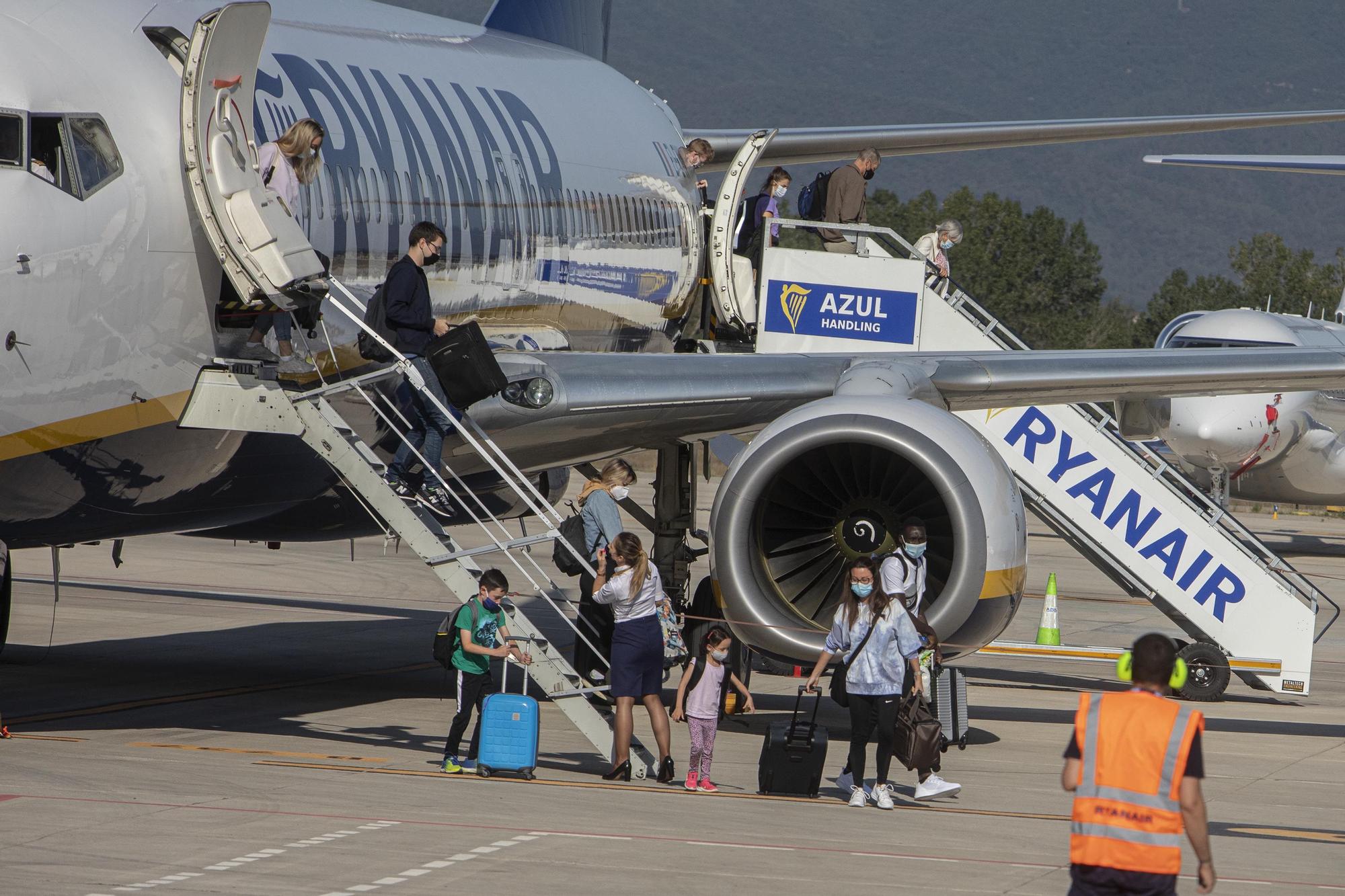 «Només estava ocupada una quarta part de l’avió»