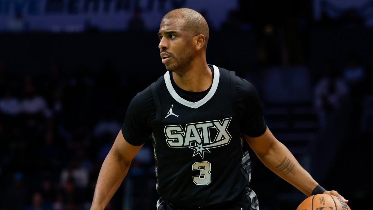 Chris Paul, con San Antonio Spurs