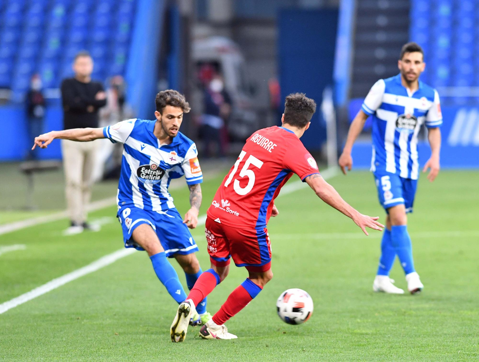 El Deportivo le gana 2-1 al Numancia