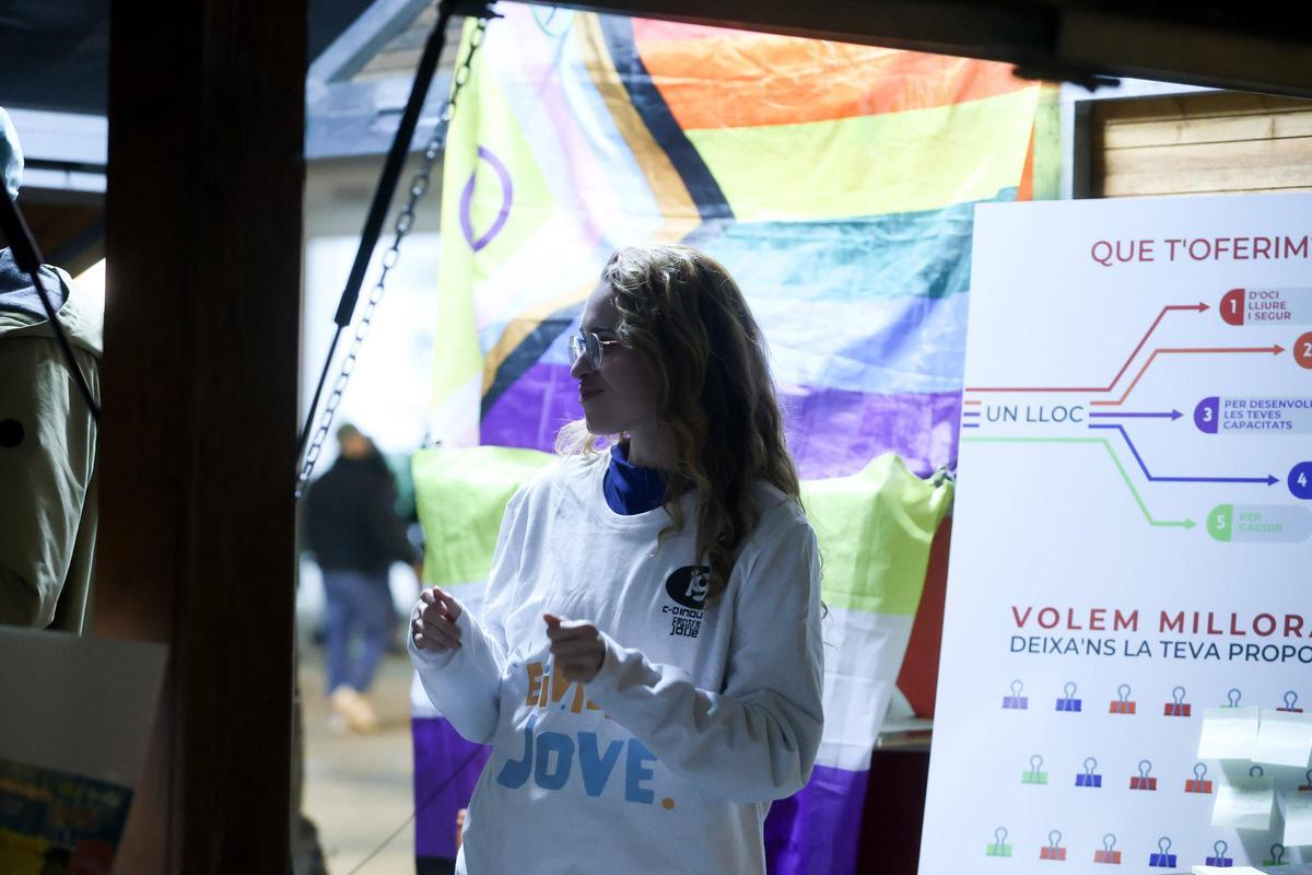 l departament de Joventut de l’Ajuntament d’Eivissa també tenia una caseta.