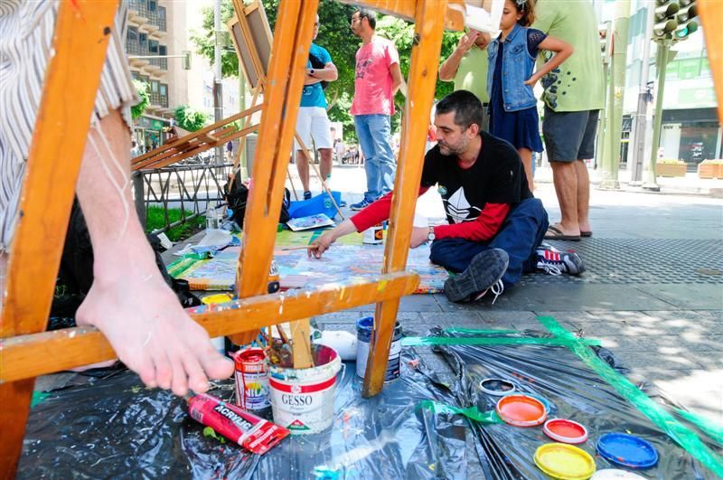 Concurso de Pintura Rápida en Mesa y López