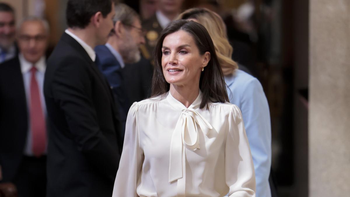 La reina Letizia en los Premios Nacionales del Deporte.