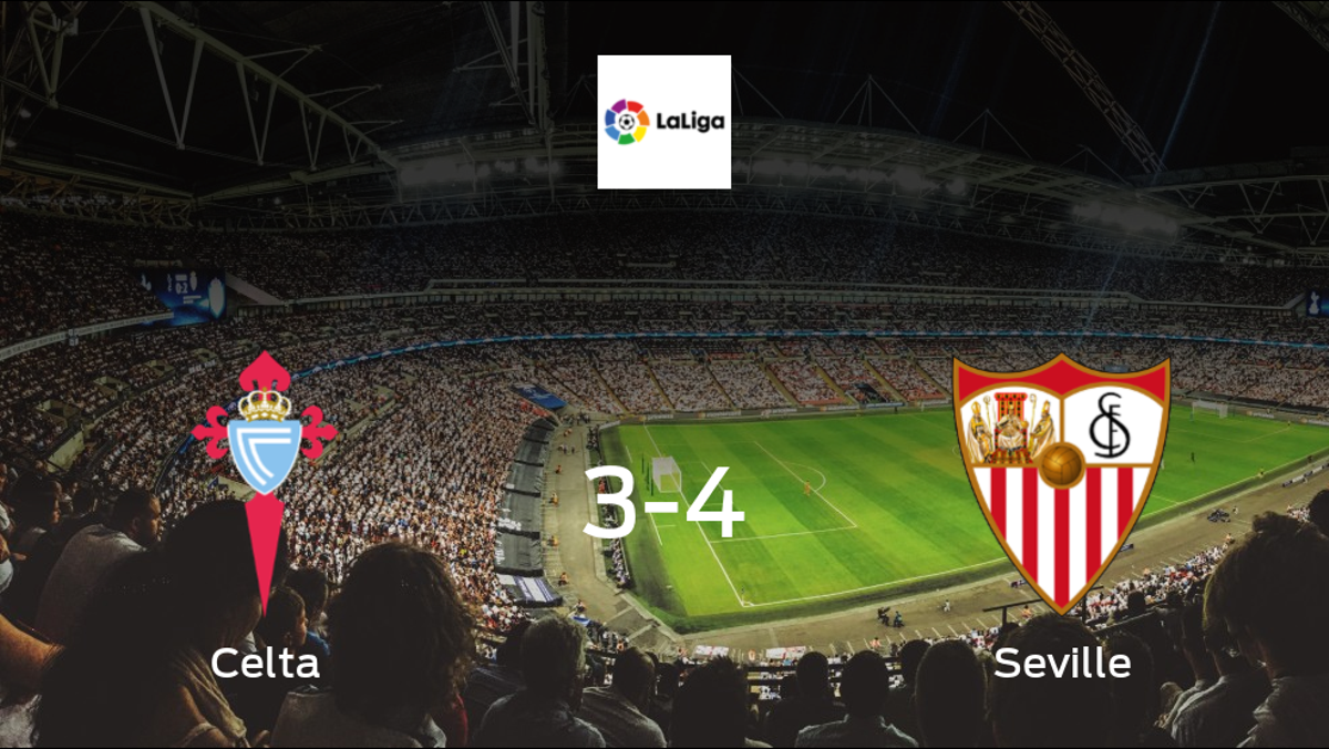 Seville squeeze past Celta Vigo in 4-3 victory at the Estadio Municipal de Balaidos