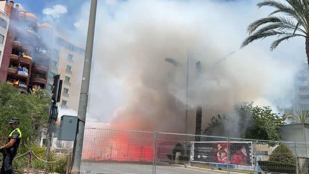 Así ha sido el terremoto de la mascletà del 21 de junio de 2025