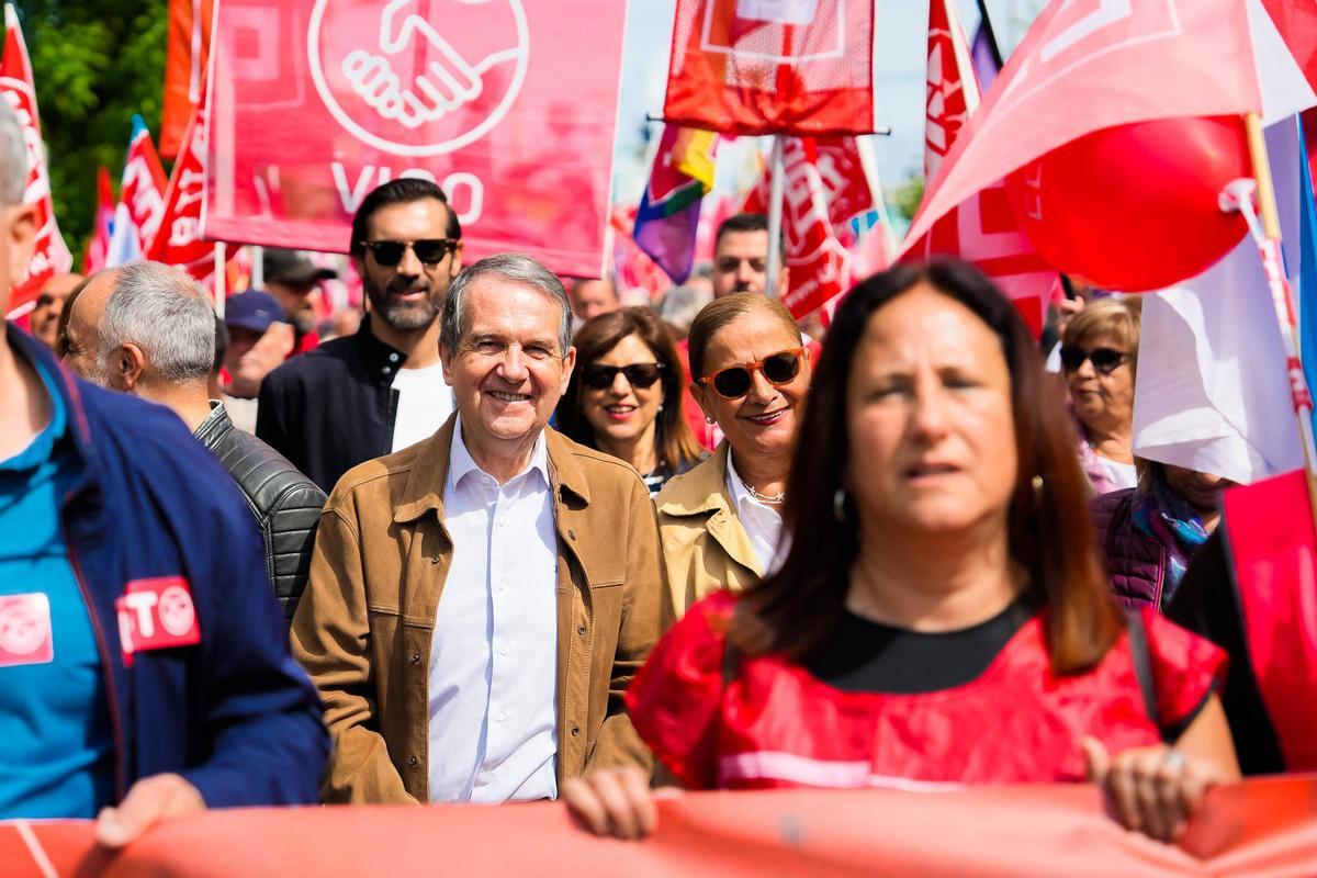 Primero de Mayo en Vigo: por la paz, mejores salarios y vivienda digna