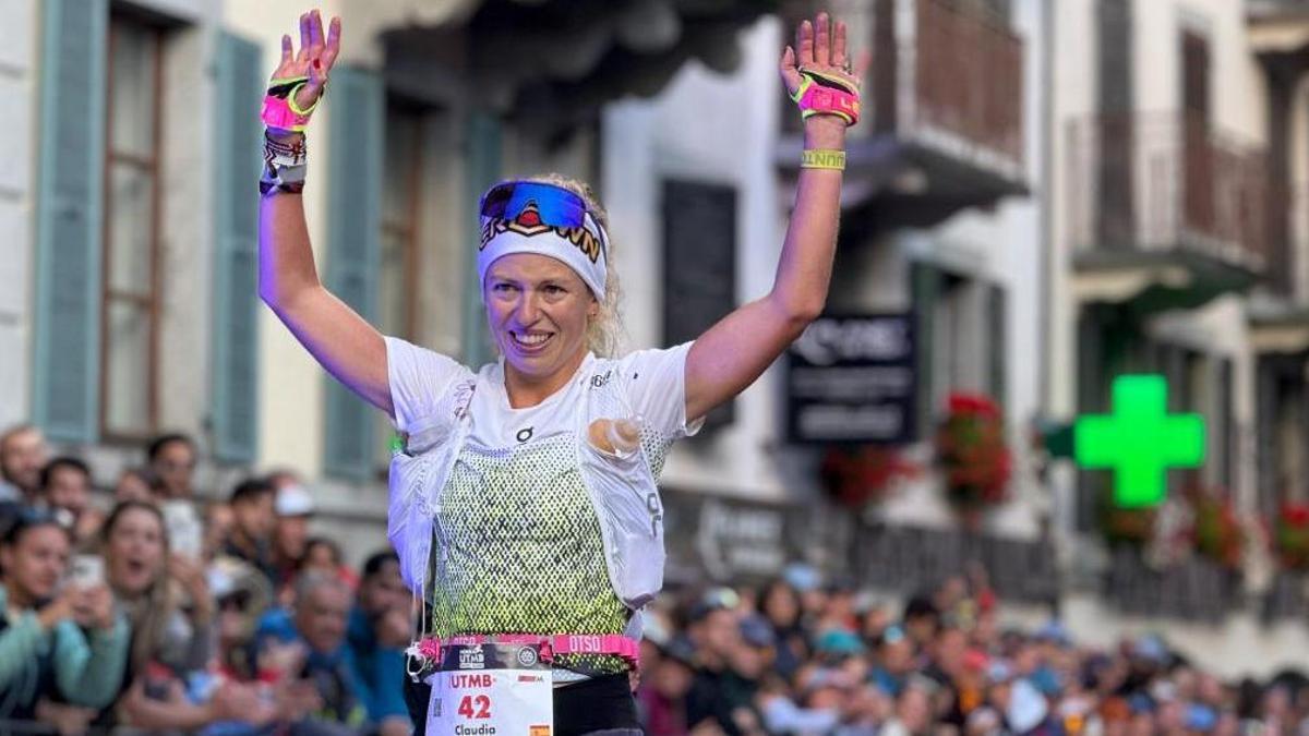 Clàudia Tremps, novena en la UTMB 2025