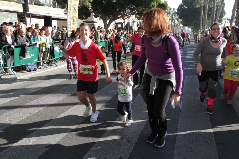 1/4 milla en categorías Benjamín y Prebenjamín