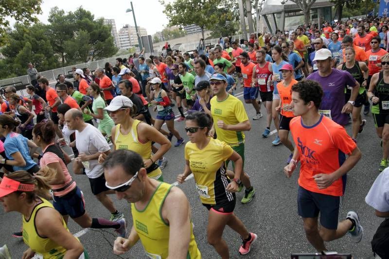 Fotogalería del IX Maratón de Zaragoza