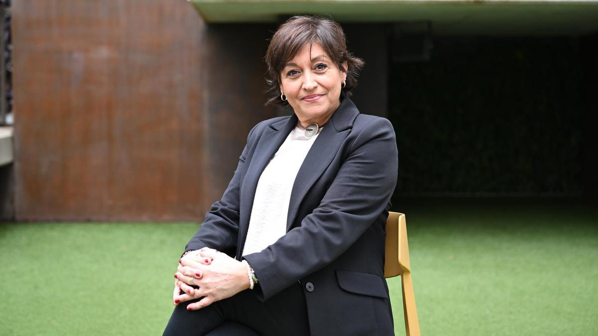 La profesora de Derecho Civil, María Dolores Cano Hurtado, en la Universidad CEU-UCH