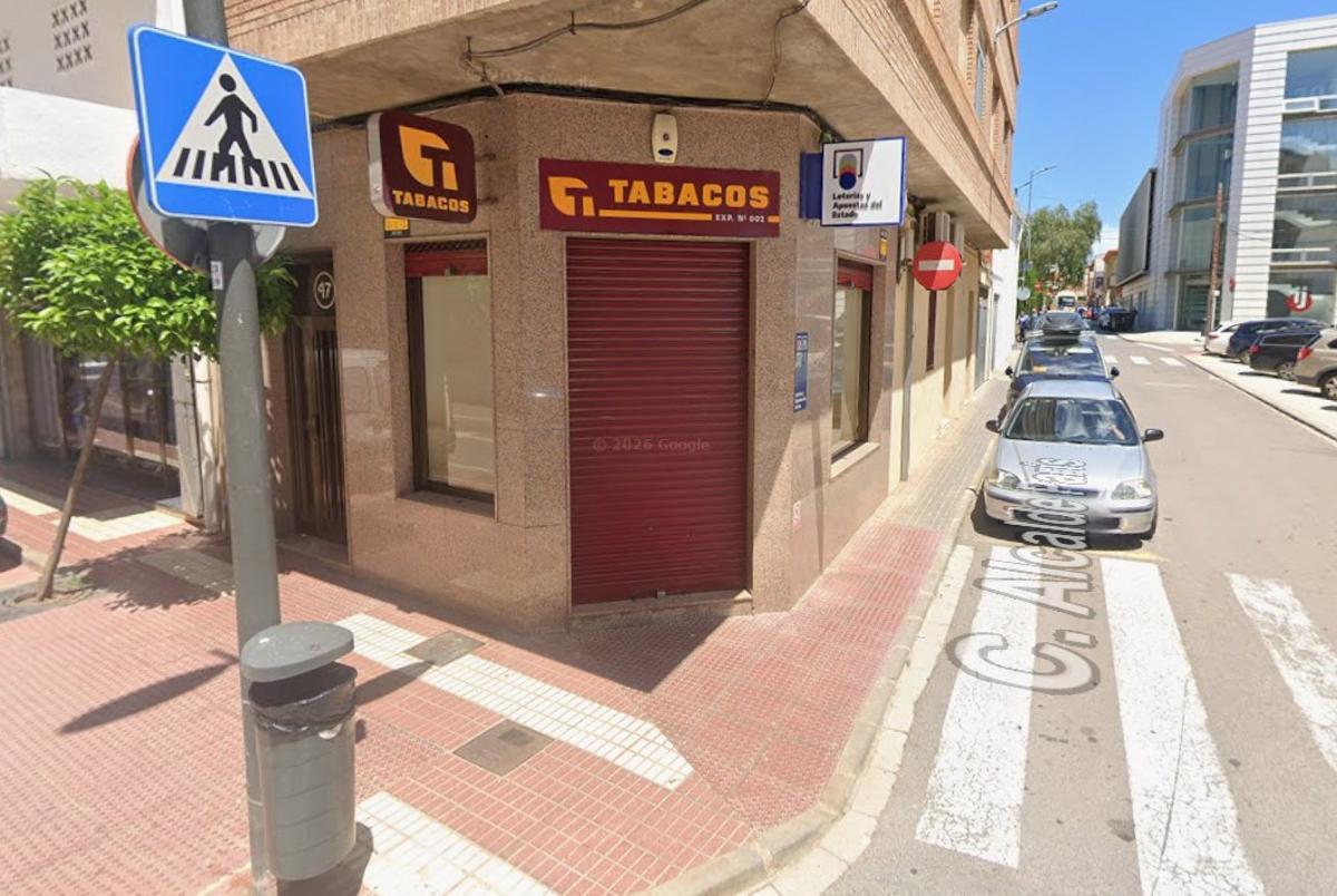 Estanco de Torreblanca donde ha caído el primer premio del sorteo por el Día del Padre.