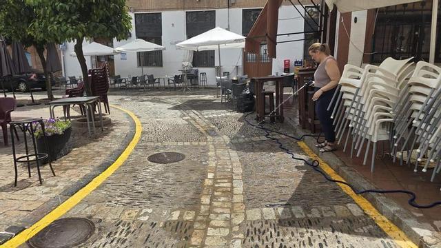 Montoro encadena quatre dies de calor extrema