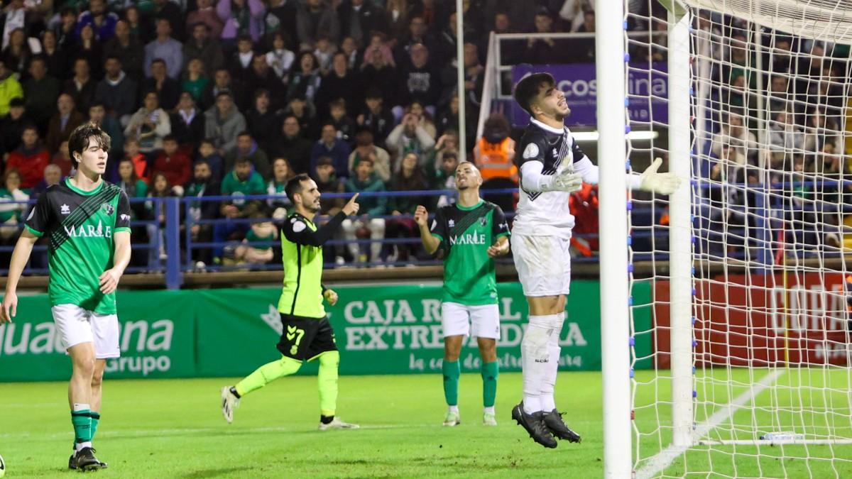Acción del encuentro en Almendralejo
