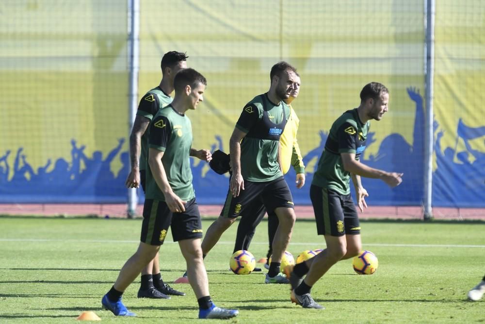 Entrenamiento de la UD Las Palmas