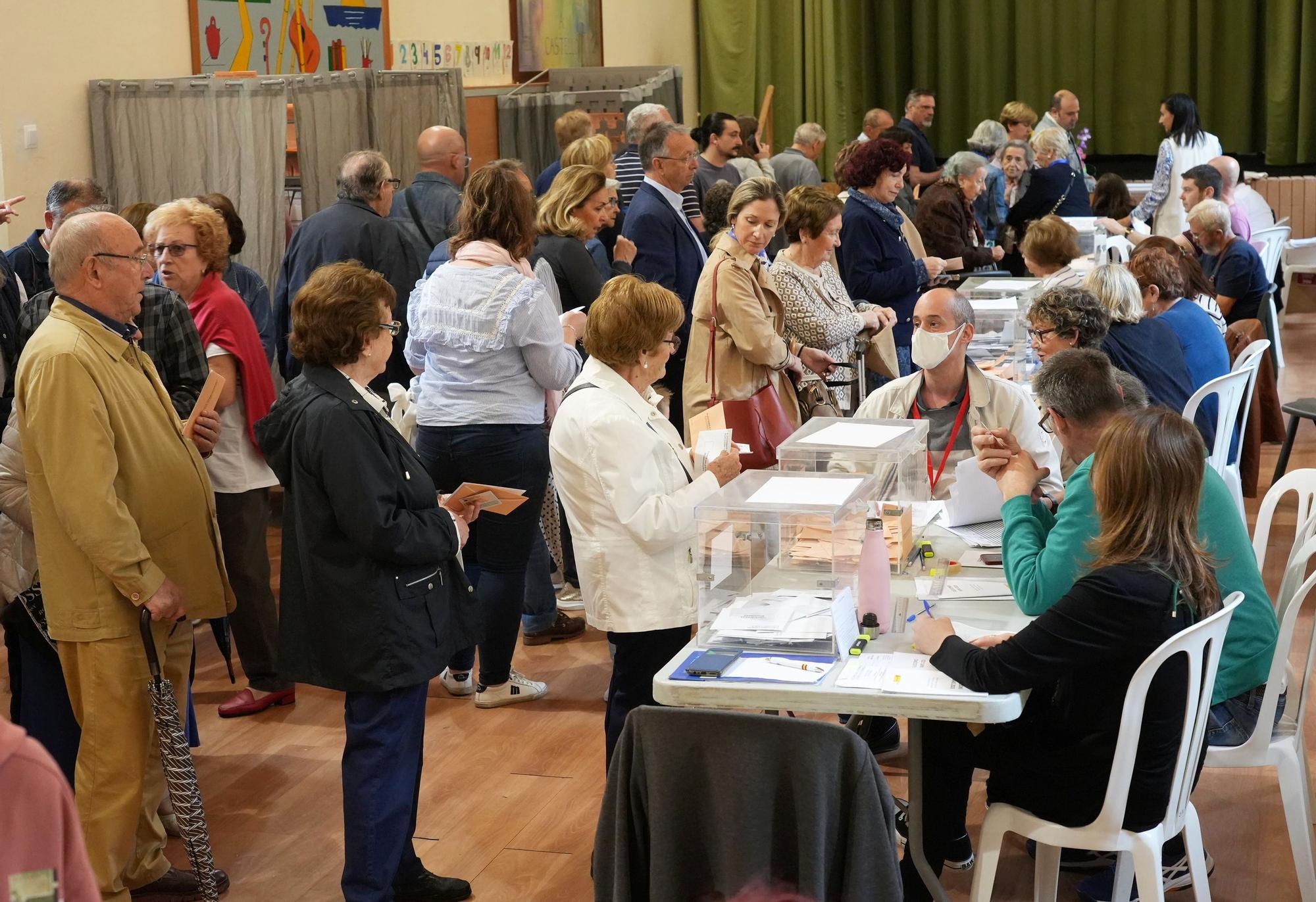 Las imágenes de la jornada electoral del 28M en Castellón