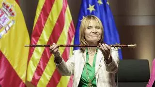 Lluïsa Moret, presidenta de la Diputación de Barcelona con un gobierno de PSC, Comuns y díscolos de Junts