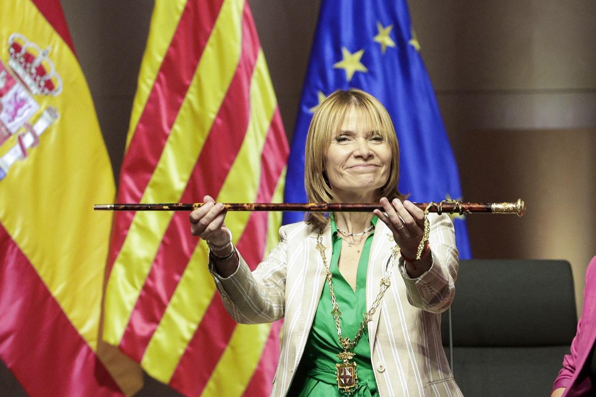 La presidenta de la Diputación de Barcelona y alcaldesa de Sant Boi de Llobregat, Lluïsa Moret