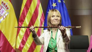 Lluïsa Moret, presidenta de la Diputació de Barcelona amb un govern del PSC, els Comuns i díscols de Junts