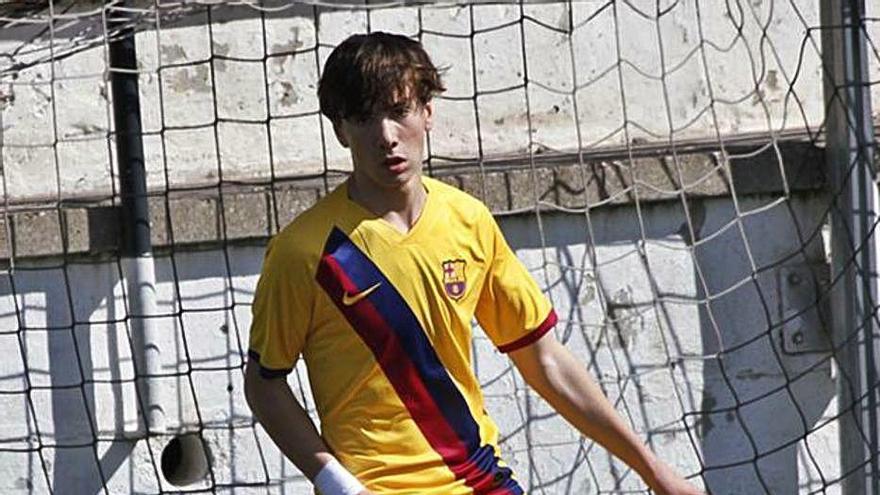 Jan Oliveras ha tingut bones actuacions al FC Barcelona