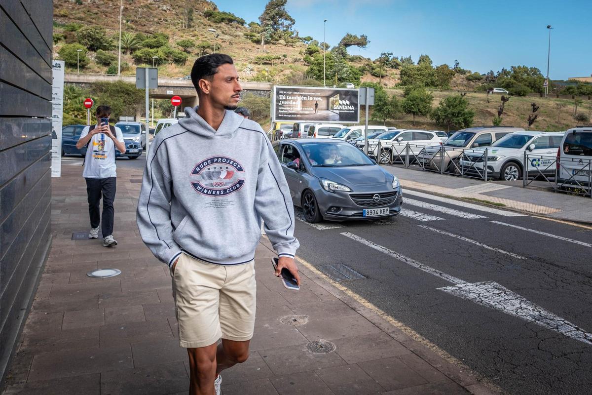 Maikel Mesa, saliendo de los juzgados Maikel Mesa, saliendo de los juzgados