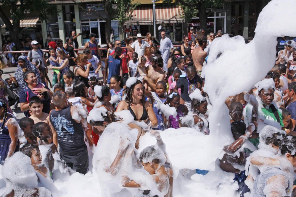 Escuma i rumba infantil a la segona jornada de la Festa Major de Salt