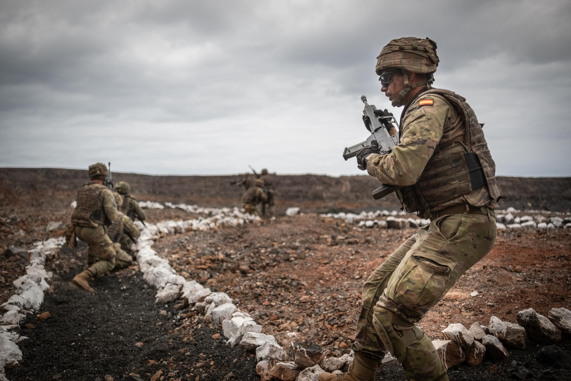 Maniobras militares en Canarias