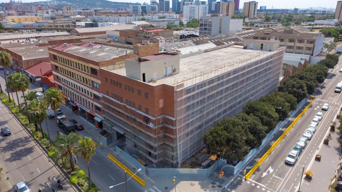 Las obras del nuevo ArtHub de la Fundació 'la Caixa' en L'Hospitalet