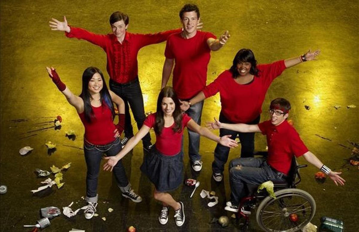 Imatge de la sèrie ’Glee’.