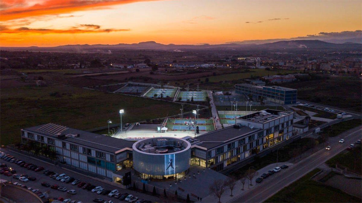 Vista panorámica de la Rafa Nadal Academy en Manacor