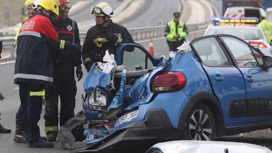 Otros dos heridos en el tercer accidente en la autovía en 4 días