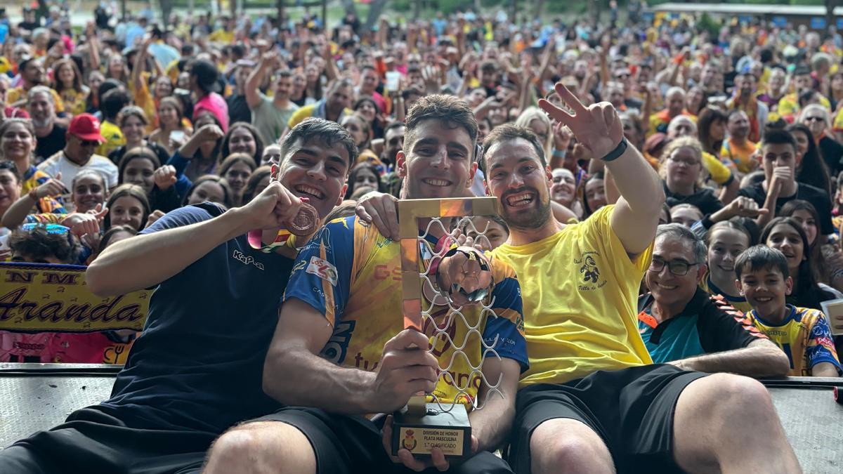 Die Villa de Aranda feierte die Beförderung im Jahr 2024