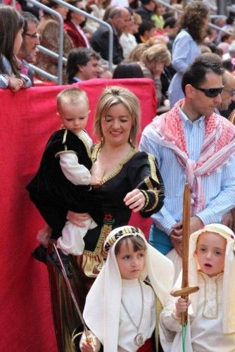 Bando moro infantil en Caravaca de la Cruz