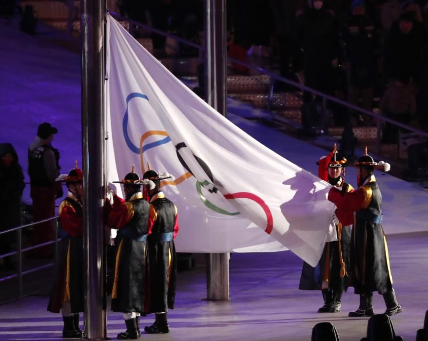 Ceremonia de clausura de los JJOO de Invierno