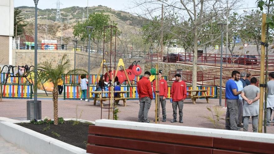 El nuevo parque cuenta con una amplia zona de juegos destinada a los más pequeños.