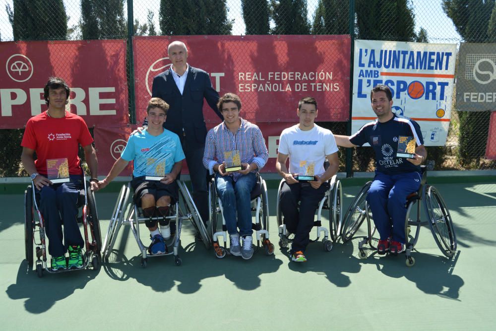 De la Puente gana el Nacional de Tenis en silla de ruedas de Almussafes