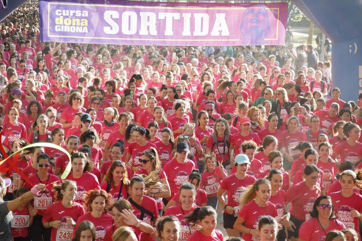 Les millors imatges de la 10a edició de la Cursa de la Dona Les millors imatges de la 10a edició de la Cursa de la Dona
