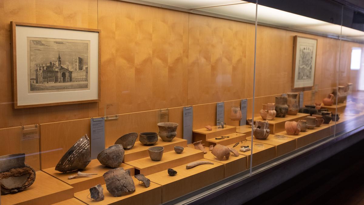 Nuevas piezas en la sala de la ciudad en el Museo de Zamora