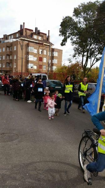 Marcha solidaria en San José Obrero