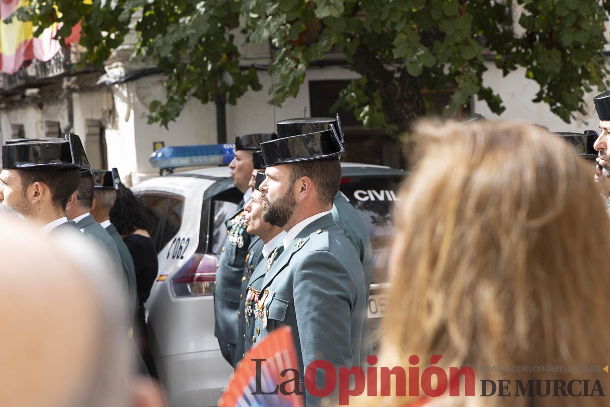 Así se ha vivido el día de la patrona de la Guardia Civil en Caravaca