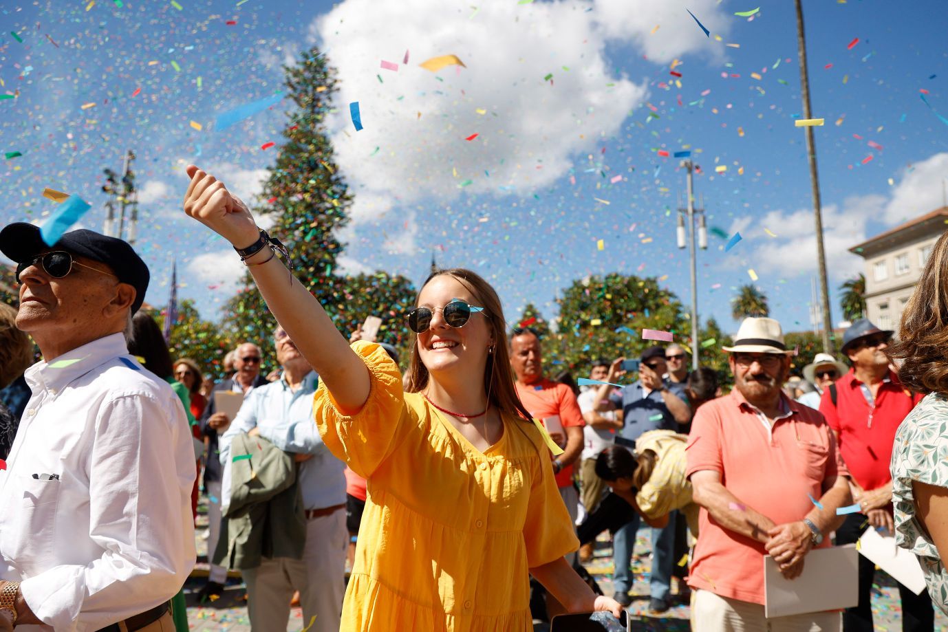 Las fiestas de A Peregrina llenan Pontevedra