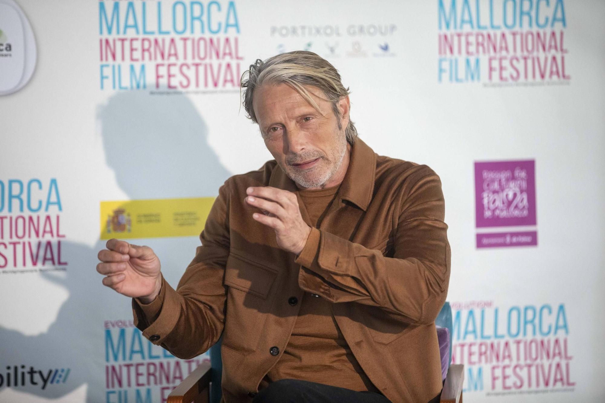 Mads Mikkelsen en el festival Evolution: "No entiendo por qué no hay más producciones de cine en Mallorca"