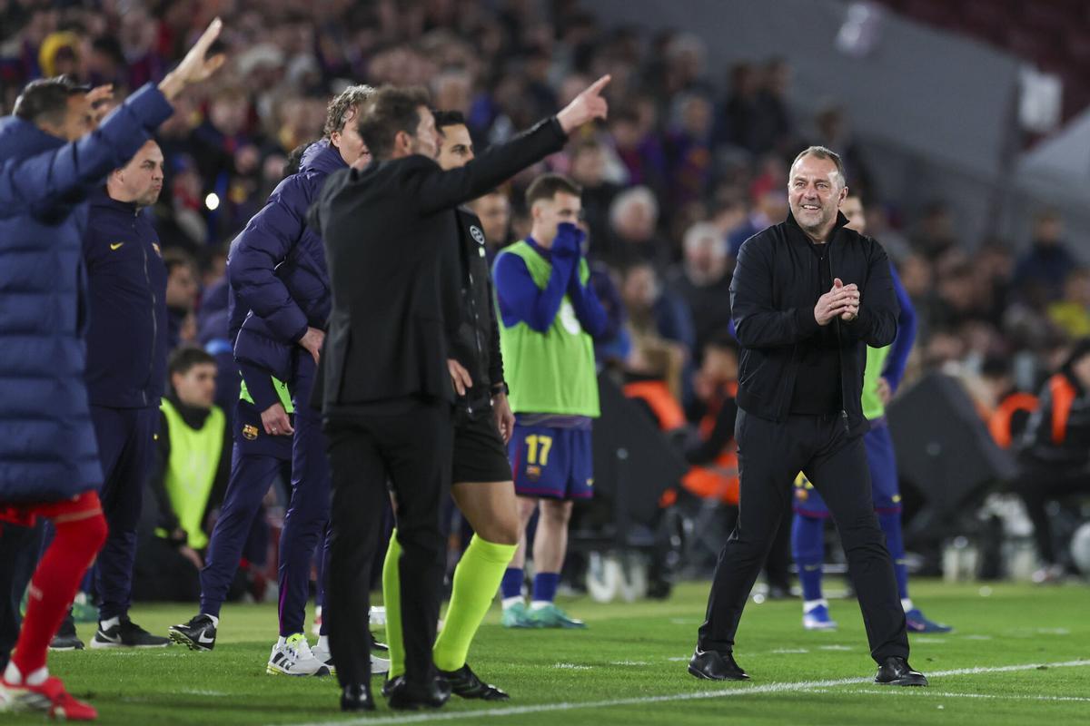 Simeone, esta temporada en el Spotify Camp Nou