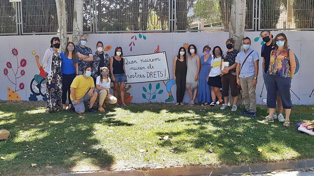 Vilanova del Camí recorda els drets dels infants amb un mural de grans dimensions | ARXIU PARTICULAR