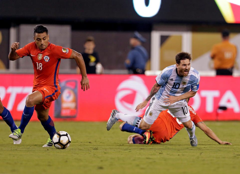 La decepción de Messi en la Copa América