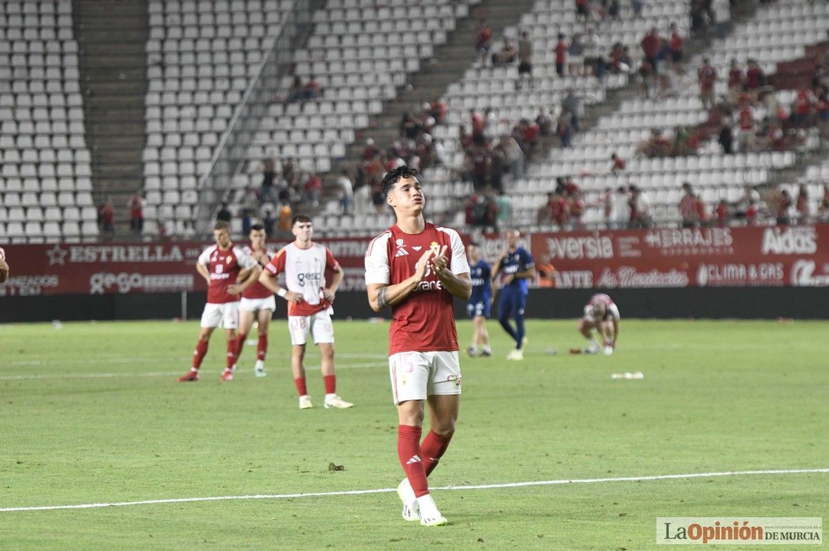 Así fue el encuentro del play off del Real Murcia y el Nástic en la lucha por el ascenso