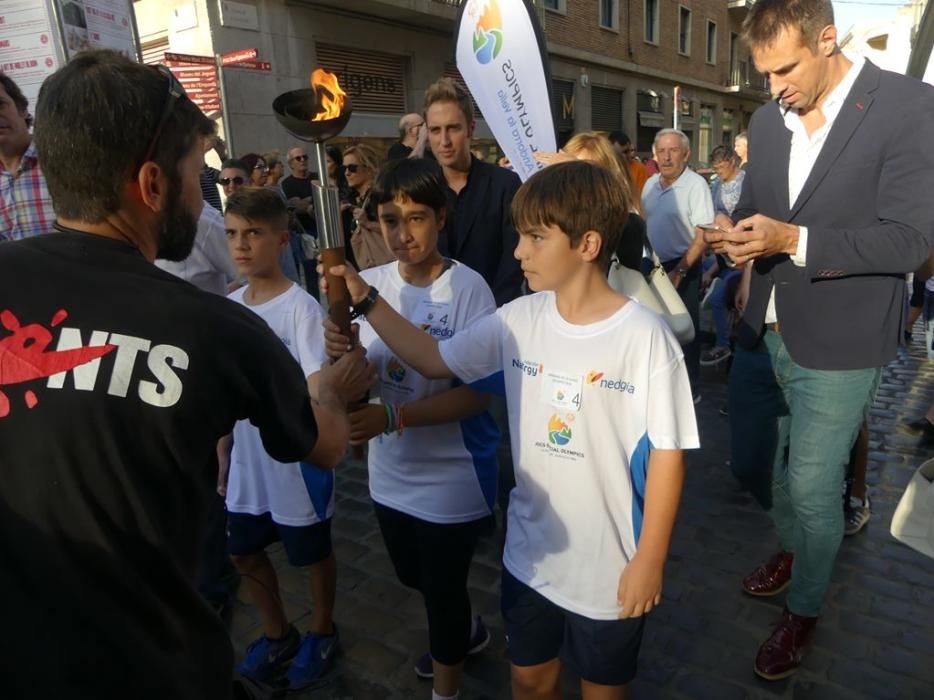 La flama dels Special Olympics arriba a Figueres