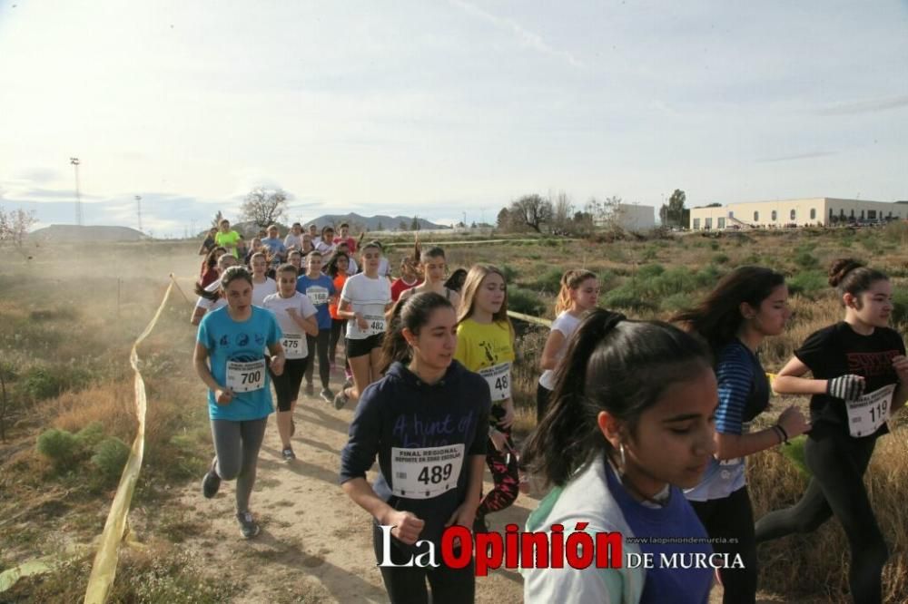 Final regional de campo a través - cadete